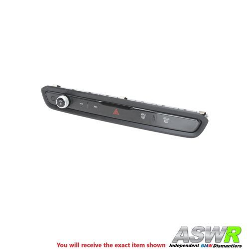 BMW Audio Hazard Switch Control Panel G42 G20 G21 G22 G26 LCI