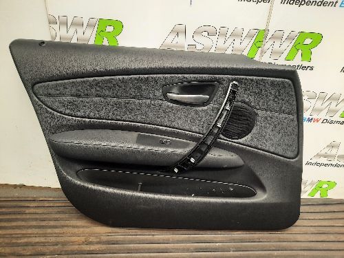 BMW 1 SERIES E87 5dr LCI Interior / Seats Black Leather M Sport