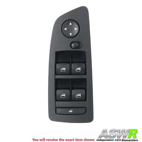 BMW Window Switch O/S Right Drivers Side E87 1 SERIES 5dr