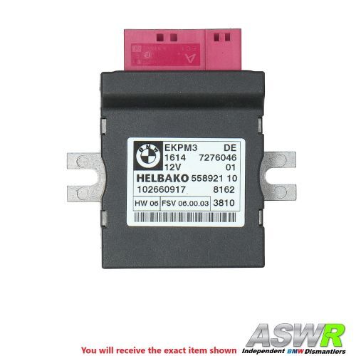 BMW Fuel Pump Control Unit E81 E87 E88 E90 E91 3 SERIES
