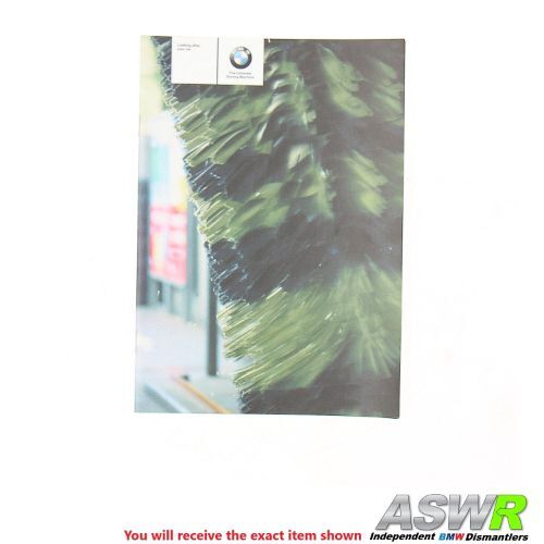 BMW E87 1 SERIES Owners Handbook Pack With Wallet