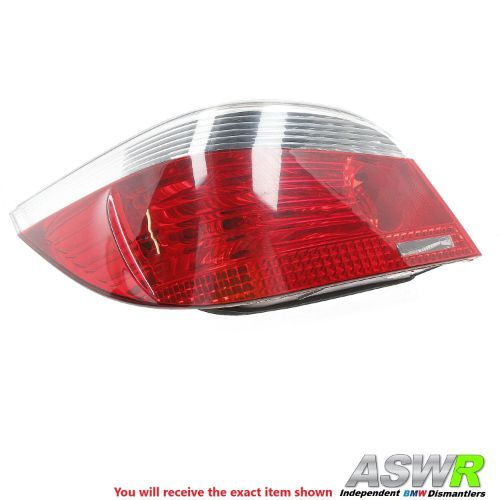 BMW Rear Tail Light N/S Passenger Left E60 5 SERIES Saloon Pre LCI