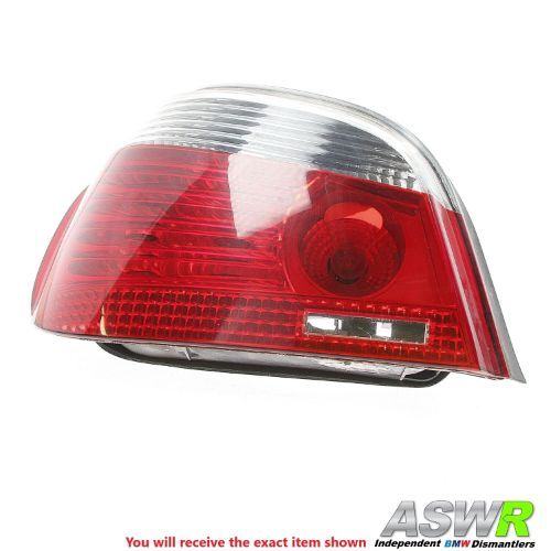 BMW Rear Tail Light N/S Passenger Left E60 5 SERIES Saloon Pre LCI