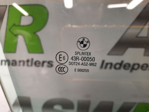 BMW Glass Door Front O/S Drivers Side E60 E61 5 SERIES