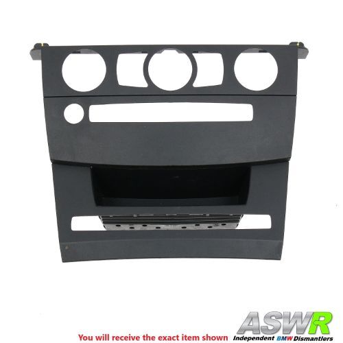 BMW Heater Control Panel Cover / Storage Tray E60 5 SERIES Pre LCI