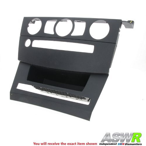 BMW Heater Control Panel Cover / Storage Tray E60 5 SERIES Pre LCI