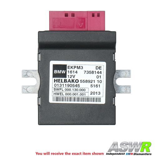 BMW Fuel Pump Control Unit F20 F21 F22 F30 1 2 3 SERIES N47 DIESEL