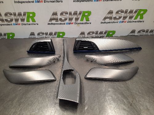 BMW Dash / Interior Trim Set Silver F20 1 SERIES 5dr Pre LCI