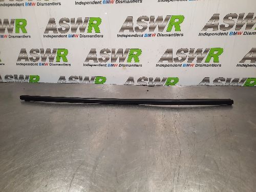 BMW E31 8 SERIES Door Weather Strip outer Drivers Side Rear