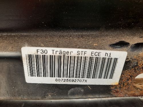 BMW 3 SERIES Reinforcer Bar Rear Bumper F30 F31 F80