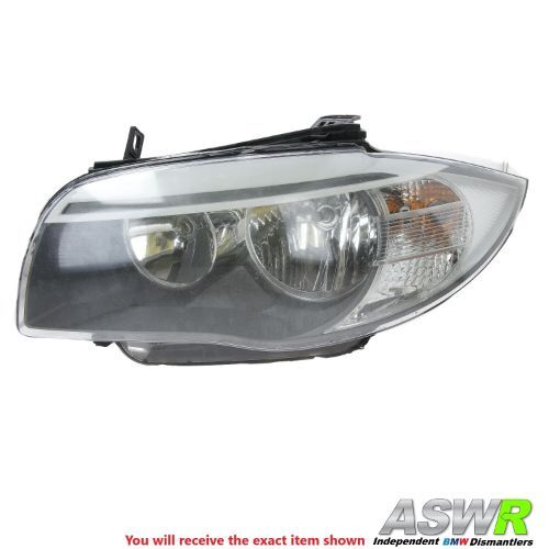 BMW Headlight Halogen N/S Passenger Left E82 E88 1 SERIES LCI