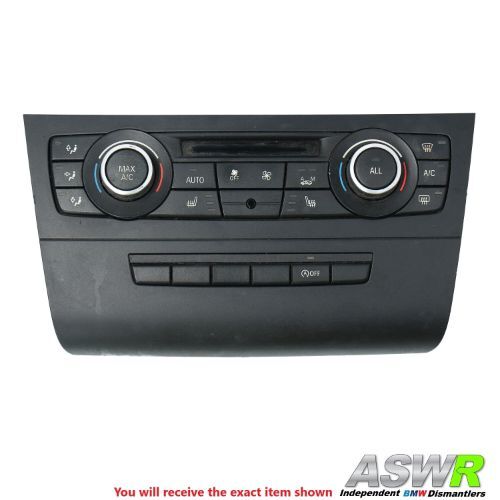 BMW A/C Heater Control Panel E87 E90 1 3 SERIES E84 X1