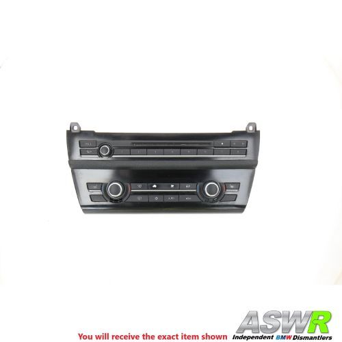 BMW Radio & Heater Control Panel F10 F11 5 SERIES Pre LCI