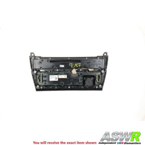 BMW Radio & Heater Control Panel F10 F11 5 SERIES Pre LCI