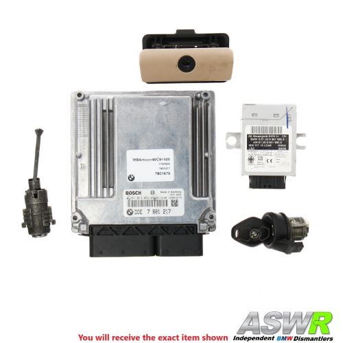 BMW Engine ECU / EWS Kit E83 X3 3.0d M57N2 Diesel Auto