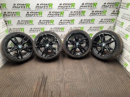 BMW 18" Alloy Wheel Set Staggered 436M F20 F22 1 2 SERIES
