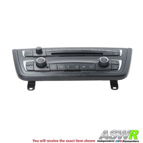 BMW A/C Heater Control Panel Chrome F20 F22 F30 1 2 3 SERIES