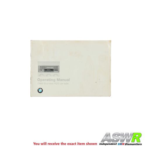 BMW Owners Handbook Pack With Wallet E31 8 SERIES 850i