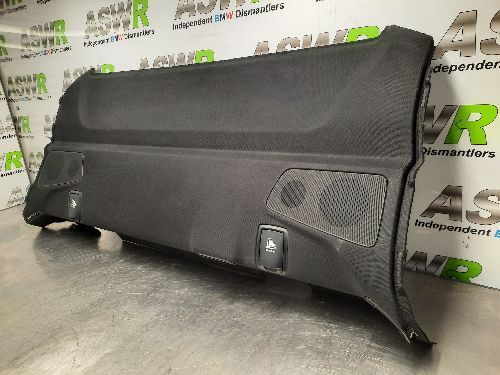 BMW Rear Window Parcel Shelf G30 5 SERIES Black