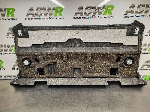 BMW Rear Window Parcel Shelf G30 5 SERIES Black