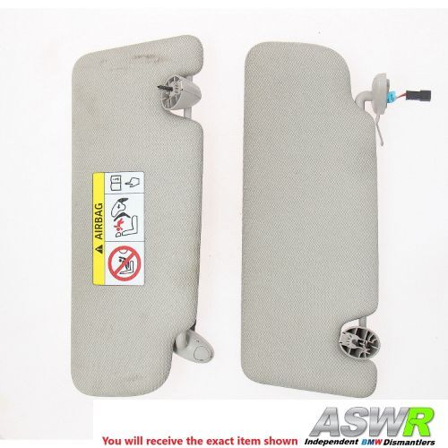 BMW Sun Visors Pair Carumgrau I01 I3