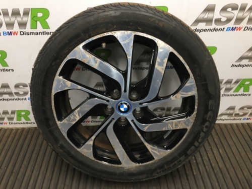 BMW 19" Alloy Wheel Single 19x5J ET43 5x112 PCD 66.6mm CB I01 I3