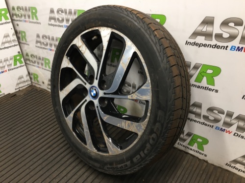 BMW 19" Alloy Wheel Single 19x5J ET43 5x112 PCD 66.6mm CB I01 I3