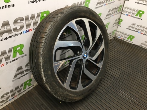 BMW 19" Alloy Wheel Single 19x5.5J ET53 5x112 PCD 66.6mm CB I01 I3