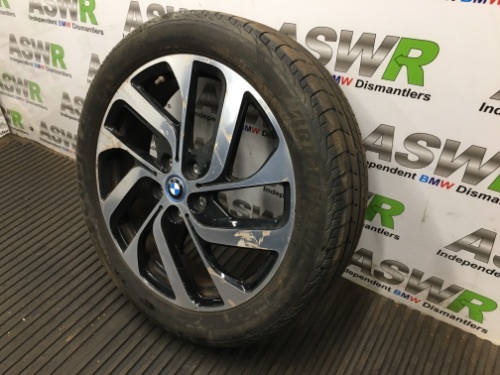 BMW 19" Alloy Wheel Single 19x5.5J ET53 5x112 PCD 66.6mm CB I01 I3