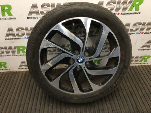 BMW 19" Alloy Wheel Single 19x5.5J ET53 5x112 PCD 66.6mm CB I01 I3