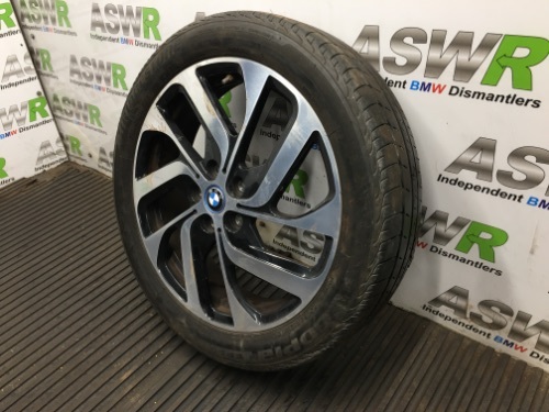 BMW 19" Alloy Wheel Single 19x5.5J ET53 5x112 PCD 66.6mm CB I01 I3