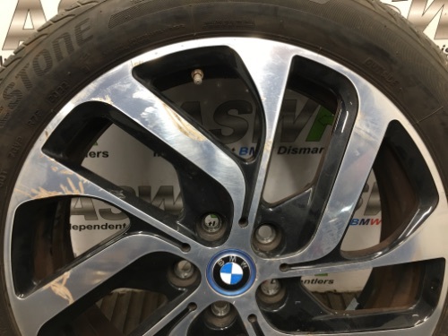BMW 19" Alloy Wheel Single 19x5.5J ET53 5x112 PCD 66.6mm CB I01 I3