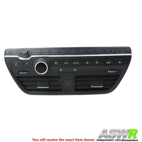 BMW Radio Heater Control Panel I01 I3