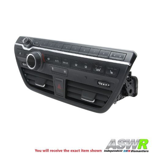 BMW Radio Heater Control Panel I01 I3