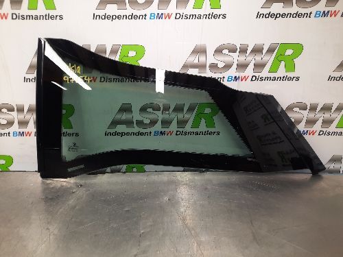 BMW Rear Fixed Quarter Glass N/S Passenger Left I01 I3
