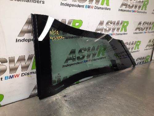 BMW Rear Fixed Quarter Glass N/S Passenger Left I01 I3