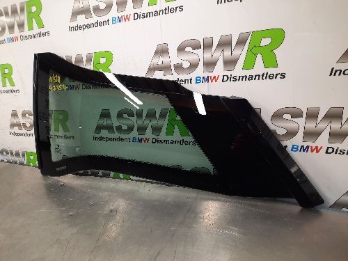 BMW Rear Fixed Quarter Glass N/S Passenger Left I01 I3