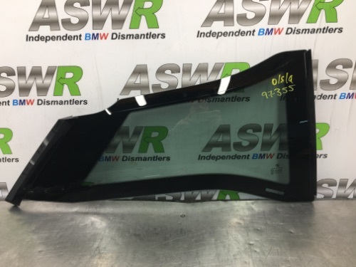 BMW Rear Fixed Quarter Glass O/S Drivers Right I01 I3