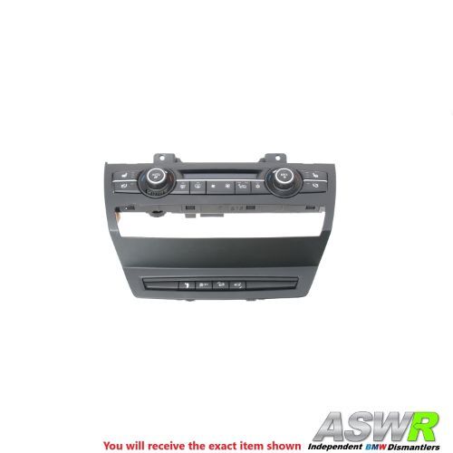 BMW E70 E71 X5 X6 Air Conditioning Control Panel