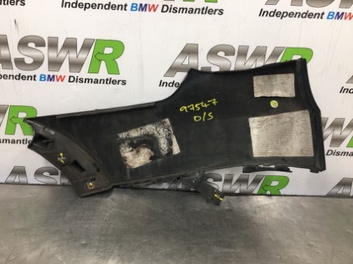 BMW E70 X5 M SPORT Top Rear Bumper Moulding O/S Drivers Right