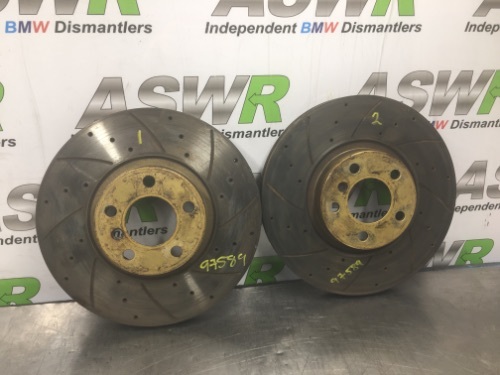 BMW Front Brake Discs Pair Ventilated (348X30) E70 F15 X5 E71 X6