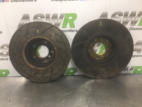 BMW Front Brake Discs Pair Ventilated (348X30) E70 F15 X5 E71 X6