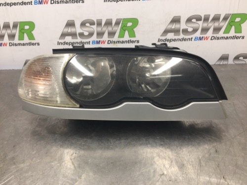 BMW E46 3 SERIES Coupe / Cab Headlight O/S Drivers Right