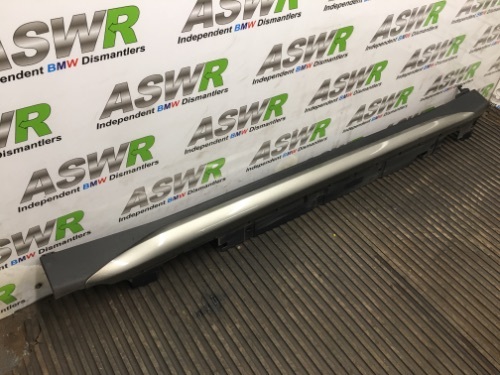 BMW Side Skirt Sill Cover O/S Drivers Right F48 X1 Sport Line