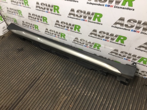 BMW Side Skirt Sill Cover O/S Drivers Right F48 X1 Sport Line