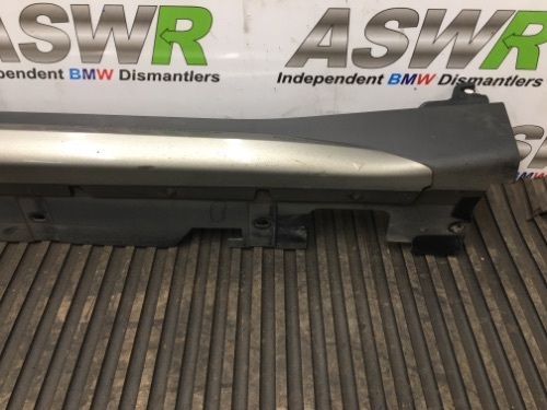 BMW Side Skirt Sill Cover O/S Drivers Right F48 X1 Sport Line