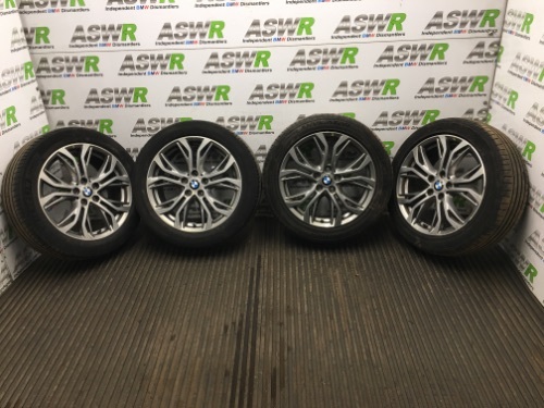 BMW 18" Alloy Wheel Set 566 Y Spoke F48 X1 F39 X2
