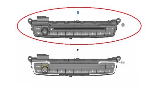 BMW Radio Control Panel F45 F46 2 SERIES F48 X1 F39 X2