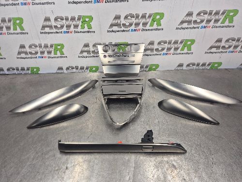 BMW Interior Dash Trim Set Ruthenium E63 6 SERIES Coupe Automatic
