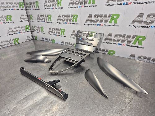 BMW Interior Dash Trim Set Ruthenium E63 6 SERIES Coupe Automatic